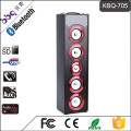 BBQ KBQ-705 45W 5000mAh Portable Métal LED Disco Light Speaker avec FM